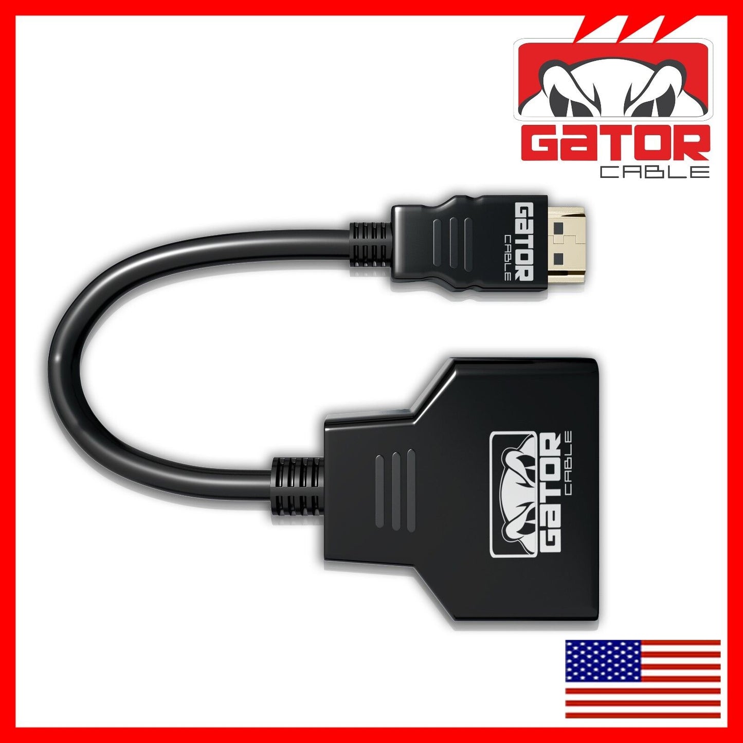 4K HDMI 2.0 Cable Splitter Switch UHD HDTV Switcher Signal Split 1 In To 2 Out