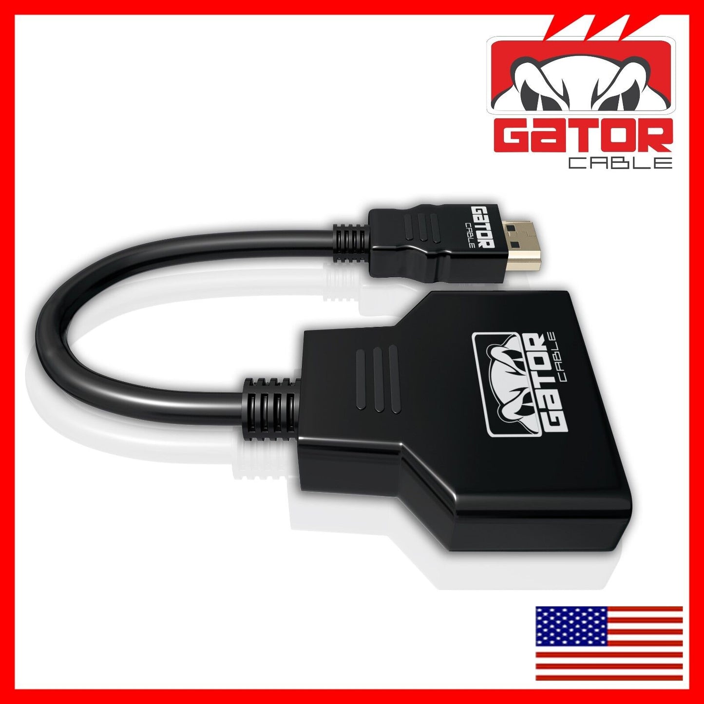 4K HDMI 2.0 Cable Splitter Switch UHD HDTV Switcher Signal Split 1 In To 2 Out