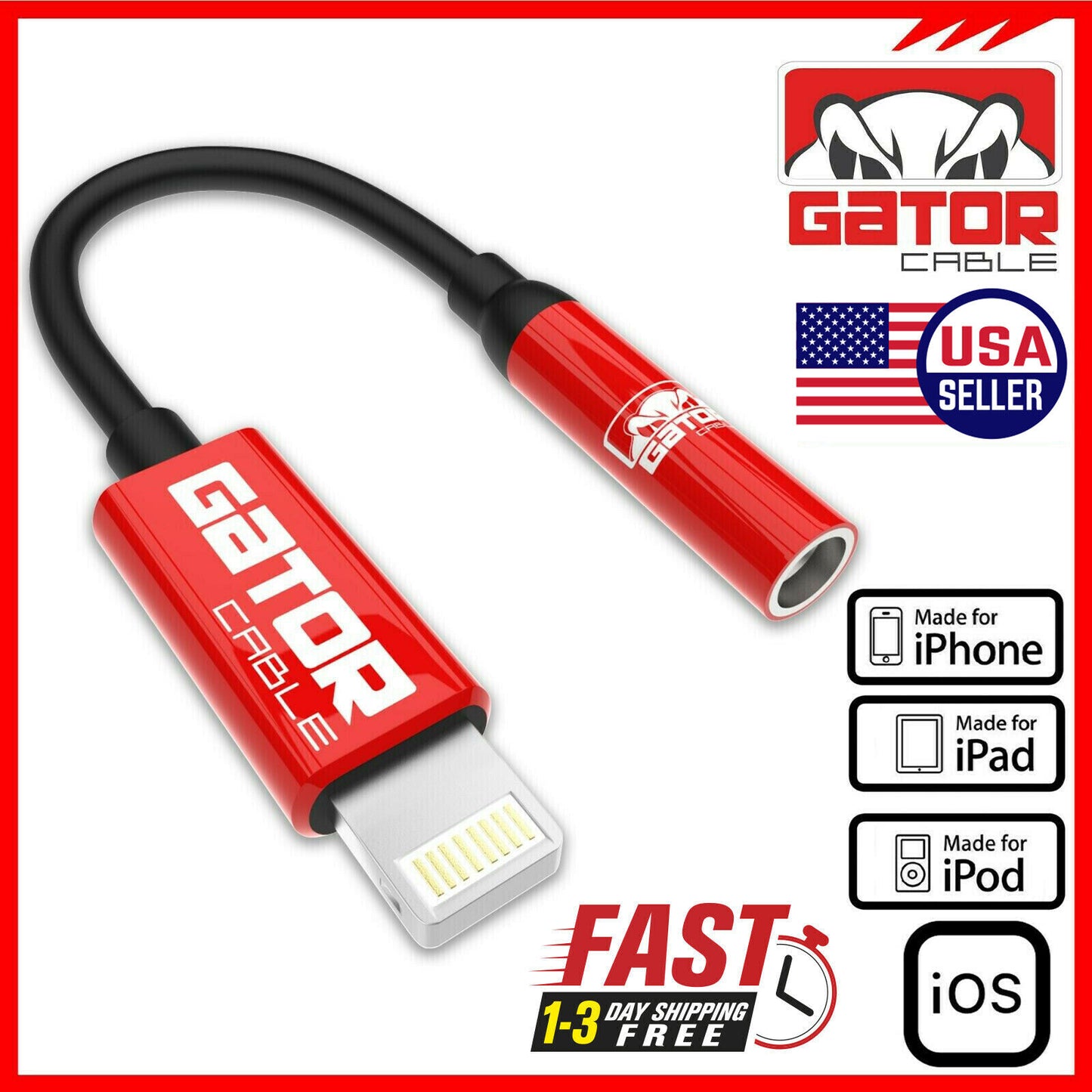 AUX 3.5mm Audio Adapter Converter For iPhone 7 8 X XR 11 12 13 14 Pro Max Plus