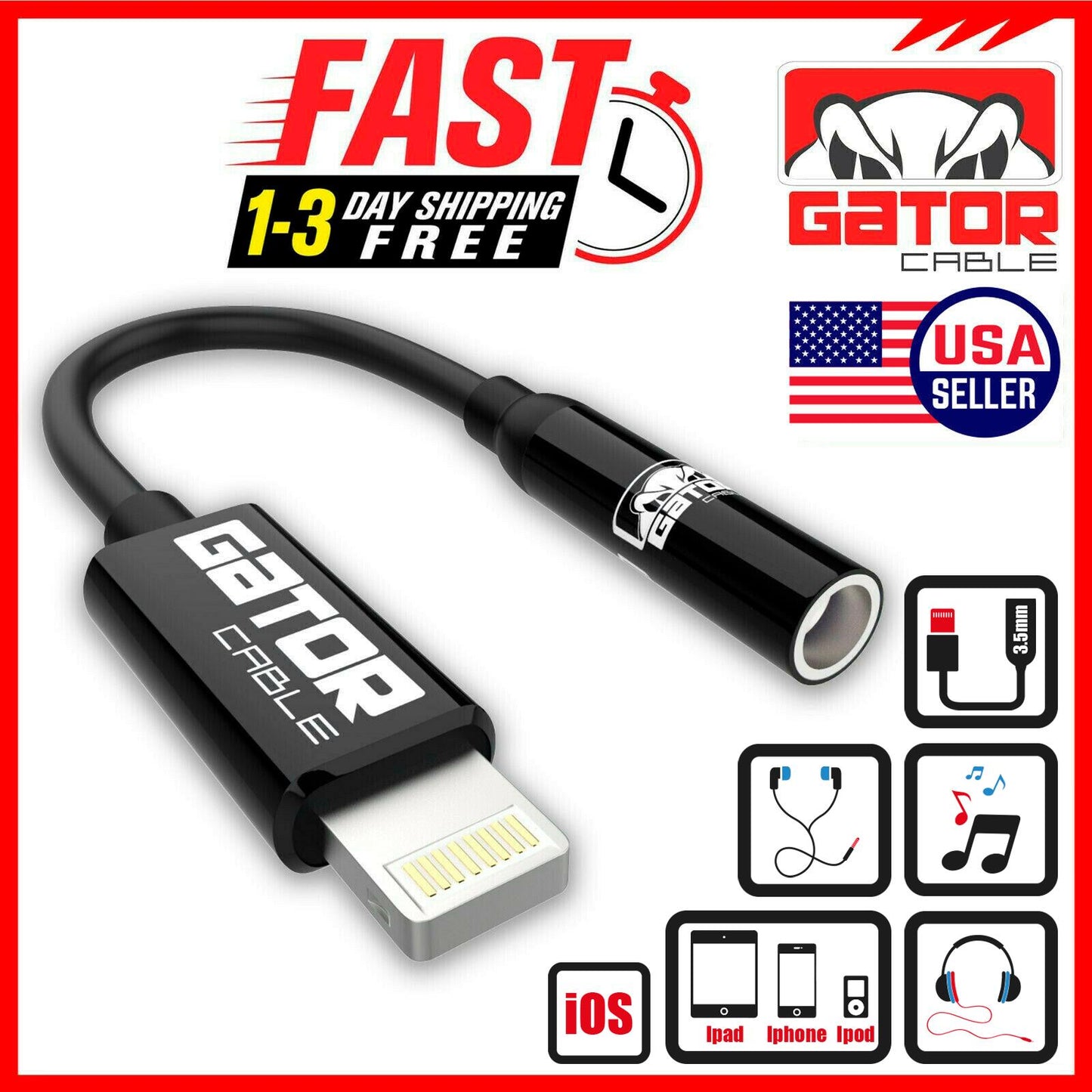 AUX 3.5mm Audio Adapter Converter For iPhone 7 8 X XS 11 12 13 14 Pro Max Plus