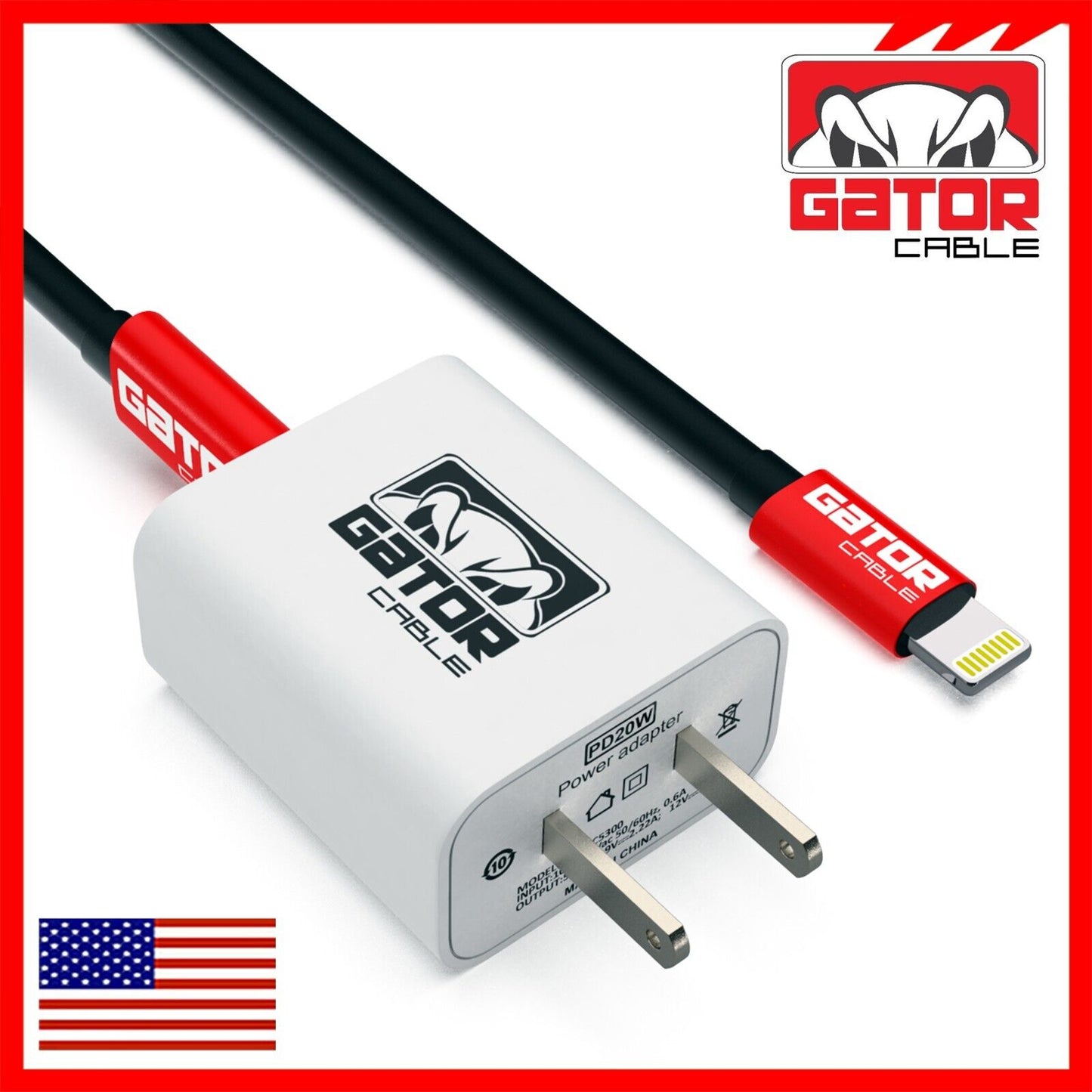 USB-C Charge Cable PD 20W Wall Charger For iPhone 8 X XR XS 11 12 13 14 Pro Max