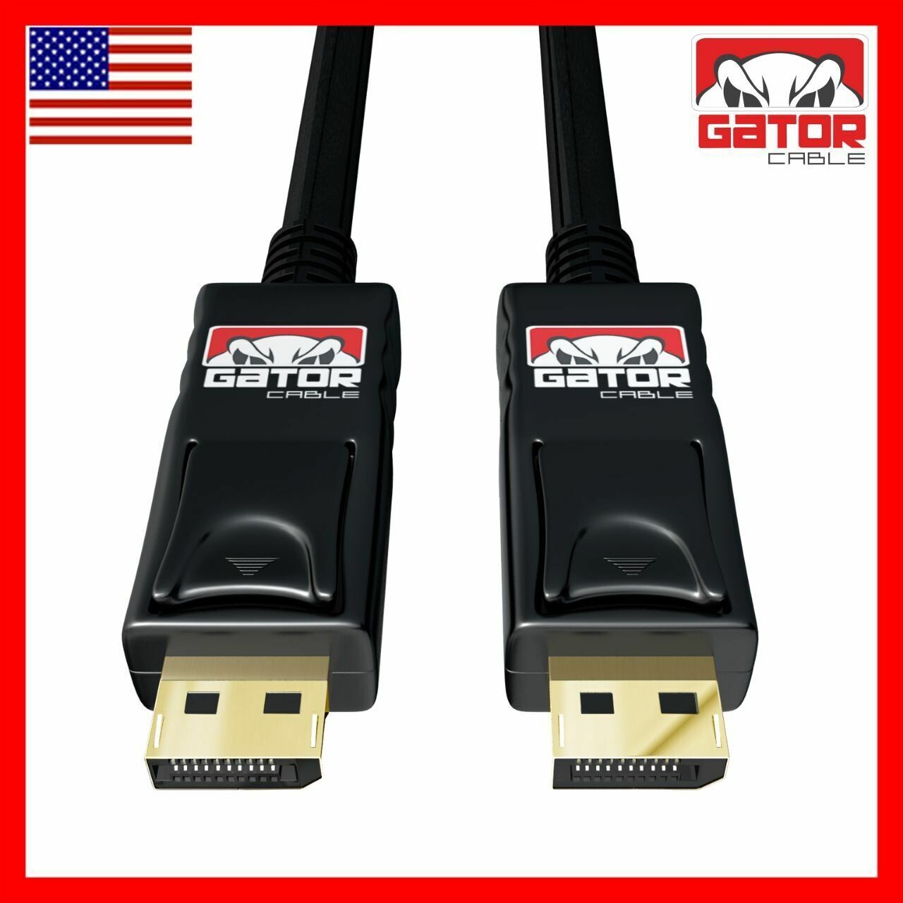 Display Port to Display Port Cable DP to DP 4K 60Hz High Speed UHD Video Audio
