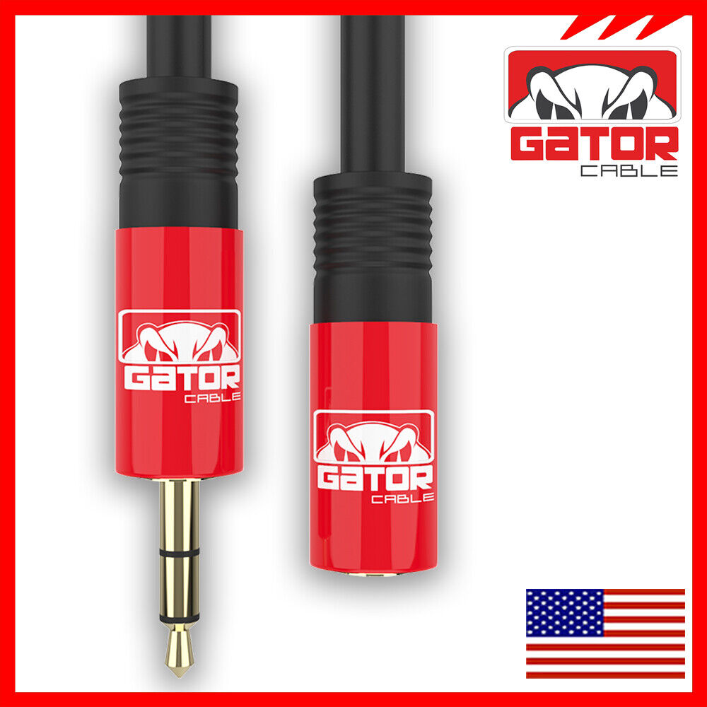 AUX 3.5mm Extension Cable Male to Female Adapter Stereo Audio Headphone Cord 6FT