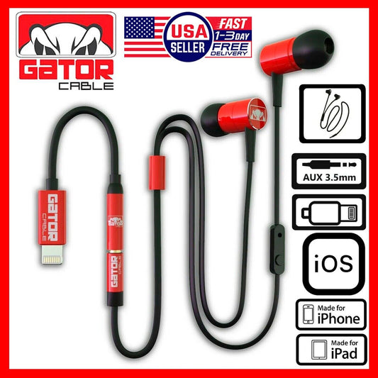 Wired Earphones Headphones Earbuds MIC For iPhone 7 8 X 11 12 13 14 Pro Max Plus