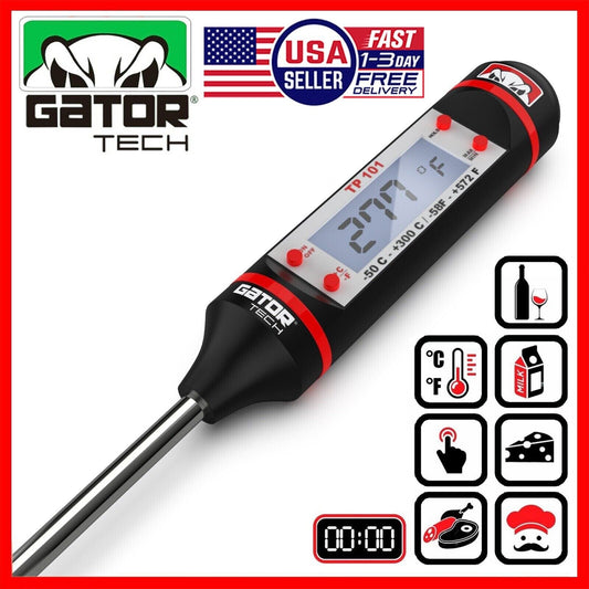 Digital Electronic Probe Thermometer Food Cooking Grill BBQ Turkey Chicken Meat
